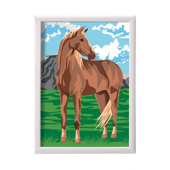 ΡΑΙΝΤ & FRAME - ΖΩΓΡΑΦΙΖΩ ΜΕ ΑΡΙΘΜΟΥΣ WILD HORSE (1038-41015)