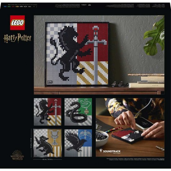 LEGO ART - HARRY POTTER HOGWARTS CRESTS (31201)