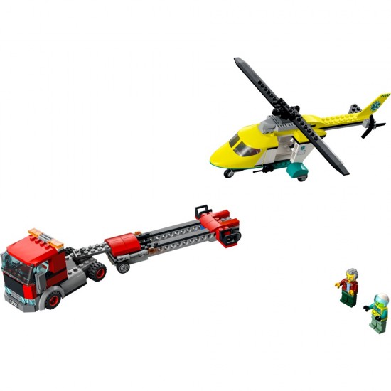 LEGO CITY - RESCUE HELICOPTER TRANSPORT (60343)