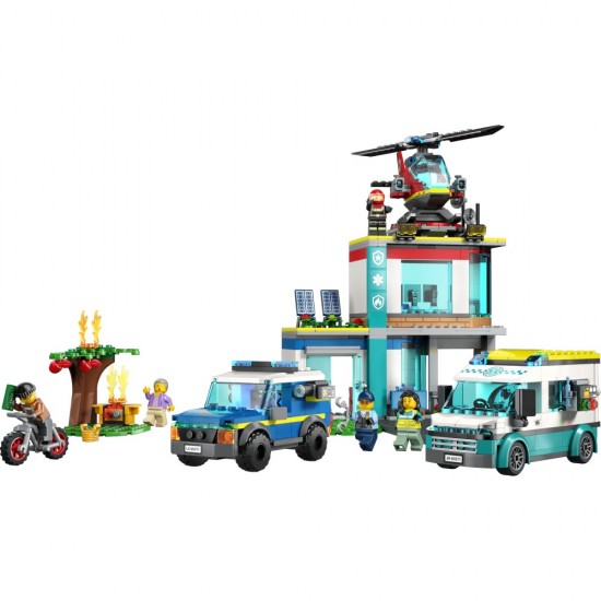 LEGO CITY - EMERGENCY VEHICLES HQ (60371)