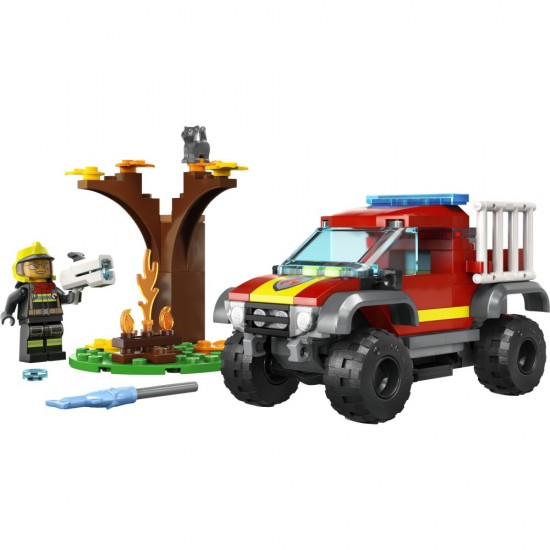 LEGO CITY - 4X4 FIRE TRUCK RESCUE (60393)