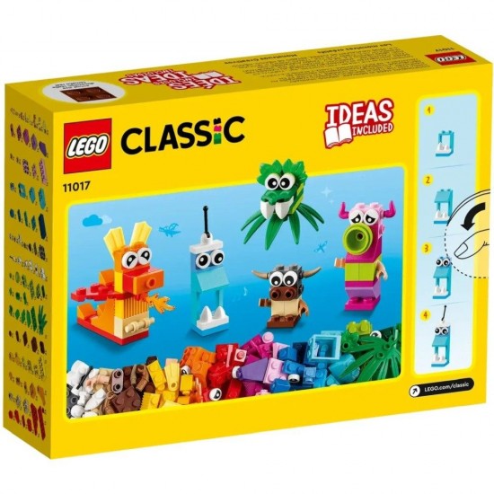 LEGO CLASSIC - CREATIVE MONSTERS (11017)