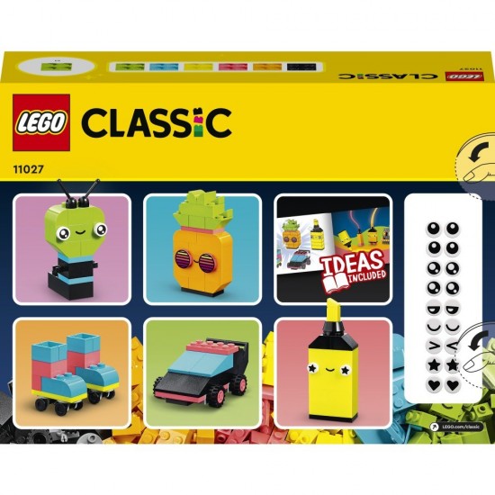 LEGO CLASSIC - CREATIVE NEON FUN (11027)
