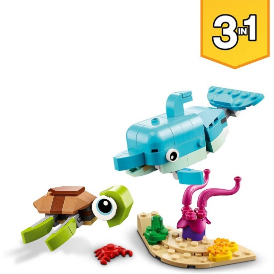 LEGO CREATOR - DOLPHIN AND TURTLE (31128)