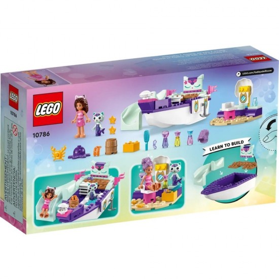 LEGO GABBYS DOLLHOUSE - GABBY & MERCAT'S SHIP & SPA (10786)