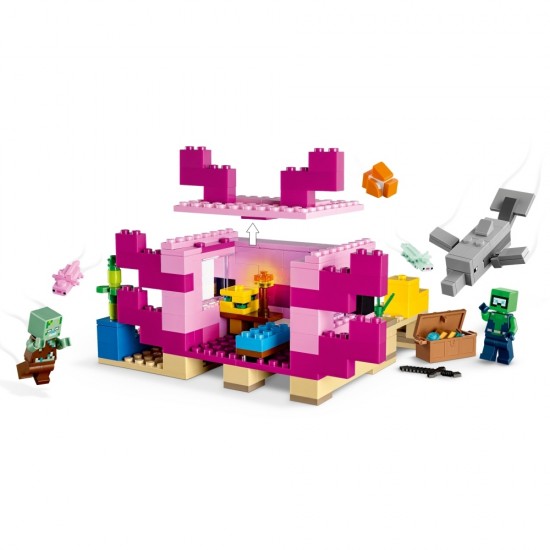 LEGO MINECRAFT - THE AXOLOTL HOUSE (21247)
