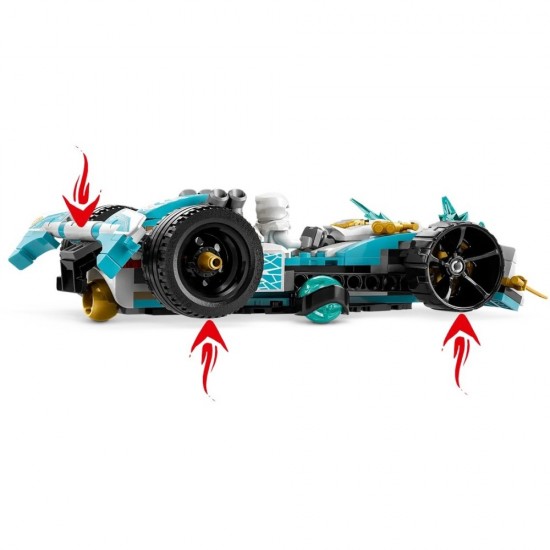 LEGO NINJAGO - ZANE’S DRAGON POWER SPINJITZU RACE CAR (71791)
