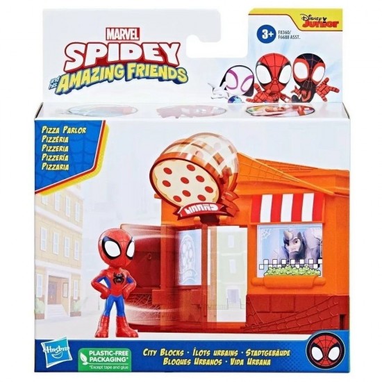 MARVEL - SPIDEY AND HIS AMAZING FRIENDS CITY BLOCKS ΔΙΑΦΟΡΑ ΣΧΕΔΙΑ (F6688)