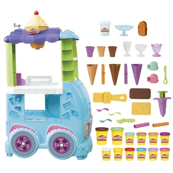 PLAY-DOH - KITCHEN CREATIONS ULTIMATE ICE CREAM TRUCK PLAYSET (F1039)