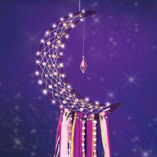 MAKE IT REAL - LUNAR DREAM CATCHER WITH LIGHTS (1417)