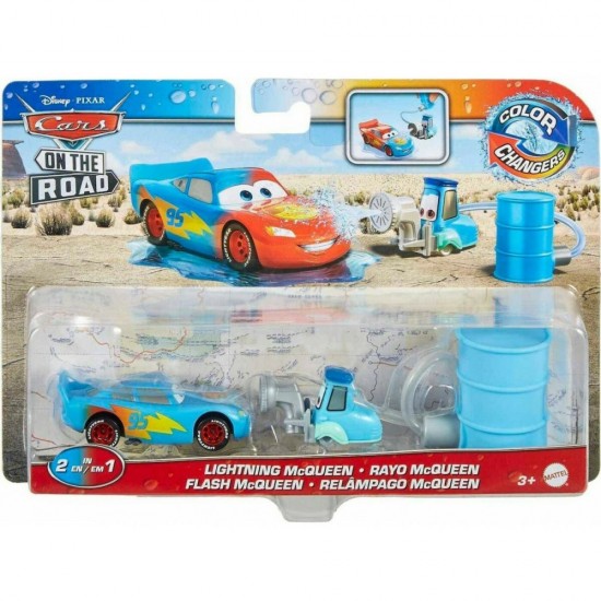 DISNEY CARS ON THE ROAD - COLOR CHANGERS 3 ΣΧΕΔΙΑ (HGV72)
