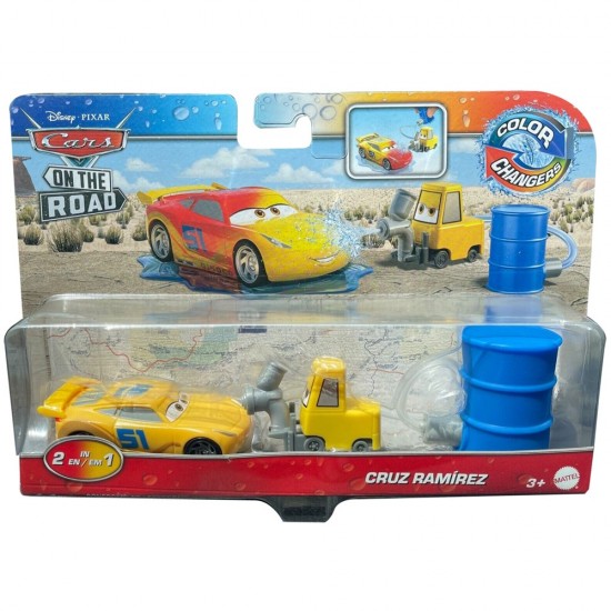 DISNEY CARS ON THE ROAD - COLOR CHANGERS 3 ΣΧΕΔΙΑ (HGV72)