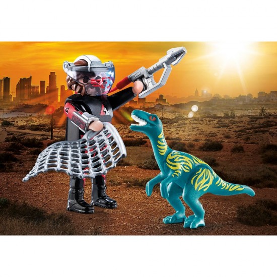 PLAYMOBIL DINO RISE DUO PACK ΒΕΛΟΣΙΡΑΠΤΟΡΑΣ ΚΑΙ ΚΥΝΗΓΟΣ ΔΕΙΝΟΣΑΥΡΩΝ (70693)