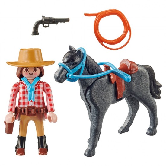 PLAYMOBIL SPECIAL PLUS ΑΝΑΒΑΤΡΙΑ ΤΗΣ ΑΓΡΙΑΣ ΔΥΣΗΣ (70602)