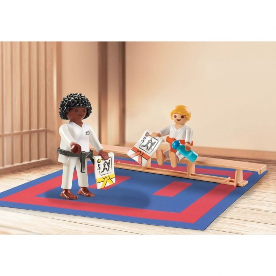 PLAYMOBIL SPORTS & ACTION GIFT SET ΜΑΘΗΜΑ ΚΑΡΑΤΕ (71186)