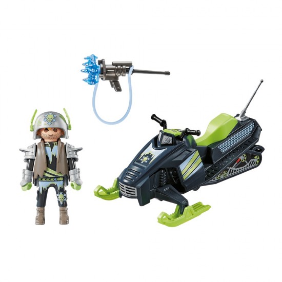 PLAYMOBIL TOP AGENTS ICE SCOOTER ΤΩΝ ARCTIC REBELS (70235)