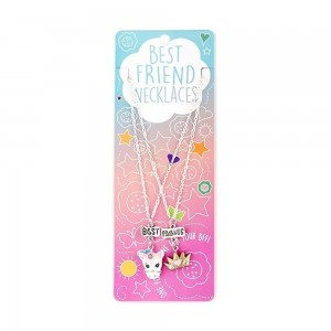 BEST FRIENDS NECKLACES UNICORN AND CROWN (14482384)