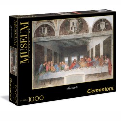 CLEMENTONI ΠΑΖΛ - 1000 H.Q. MUSEUM DA VINCI - ΜΥΣΤΙΚΟΣ ΔΕΙΠΝΟΣ (1260-31447)