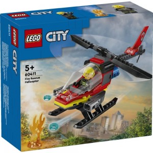 LEGO CITY - FIRE RESCUE HELICOPTER (60411)