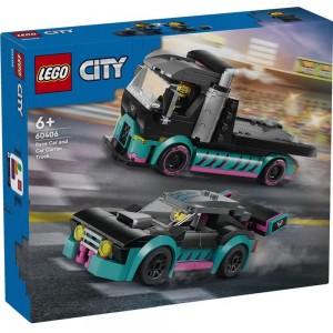 LEGO CITY - RACE CAR AND CAR CARRIER TRUCK (60406)