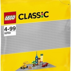 LEGO CLASSIC - GRAY BASEPLATE (10701)