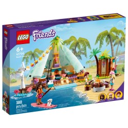 LEGO FRIENDS - ΚΑΜΠΙΝΓΚ ΣΤΗΝ ΠΑΡΑΛΙΑ ΜΕ ΧΛΙΔΗ (41700)