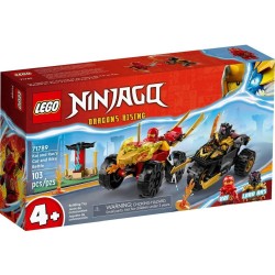 LEGO NINJAGO - KAI AND RAS'S CAR AND BIKE BATTLE (71789)