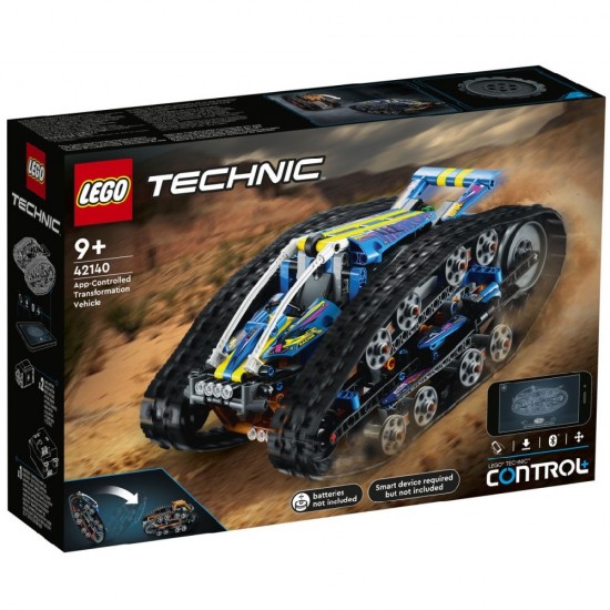 LEGO TECHNIC - APP-CONTROLLED TRANSFORMATION VEHICLE (42140)