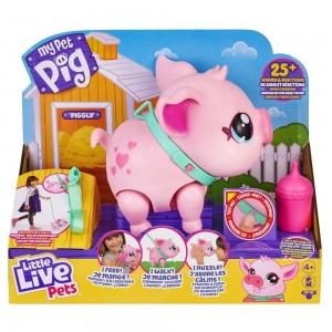 LITTLE LIVE PETS - MY PET PIG LUCKY ΤΟ ΓΟΥΡΟΥΝΑΚΙ ΗΛΕΚΤΡΟΝΙΚΟ PET (LPW00000)