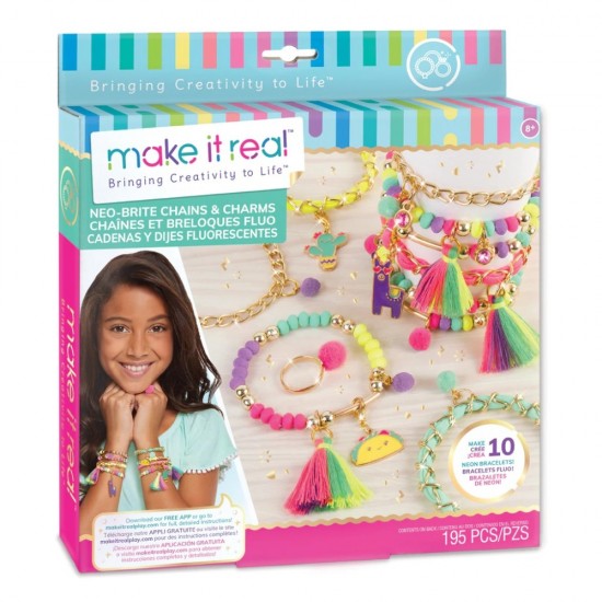 MAKE IT REAL - NEOBRITE CHAINS & CHARMS (1313)