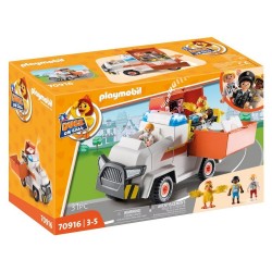 PLAYMOBIL DUCK ON CALL ΟΧΗΜΑ ΠΡΩΤΩΝ ΒΟΗΘΕΙΩΝ (70916)
