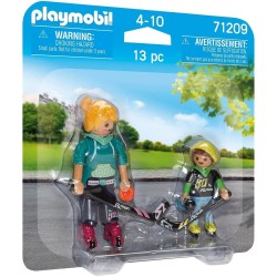 PLAYMOBIL SPORTS & ACTION DUO PACK ΠΑΙΚΤΕΣ ROLLER HOCKEY (71209)