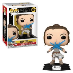 POP! MOVIES: STAR WARS EP 9 - REY WITH 2 LIGHTSABERS #434