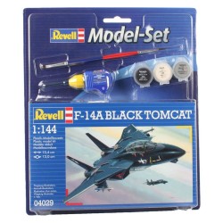 REVELL - MODEL SET F-14A BLACK TOMCAT (64029)