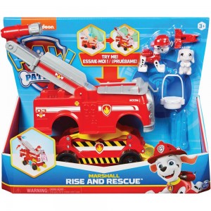 SPIN MASTER - PAW PATROL: RISE AND RESCUE MARSHALL WITH VEHICLE (20133578)